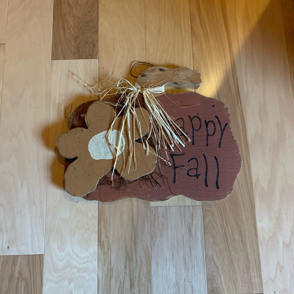 Autumn door sign
